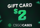 CsgoCases - $2 Gift Card