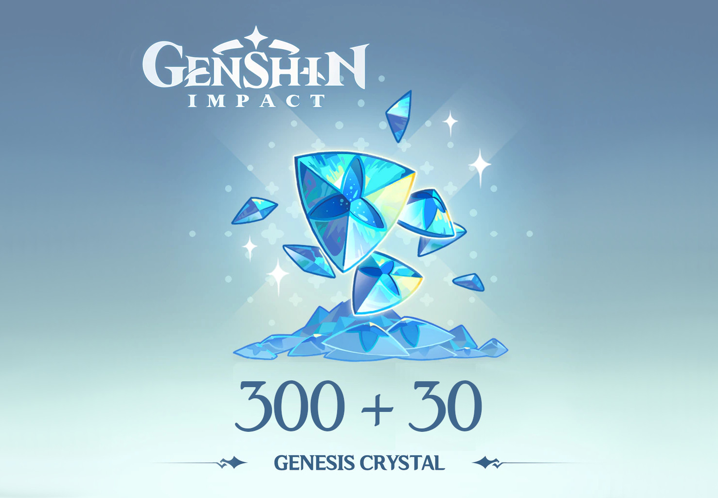 Genshin Impact - 300 + 30 Genesis Crystals Reidos Voucher