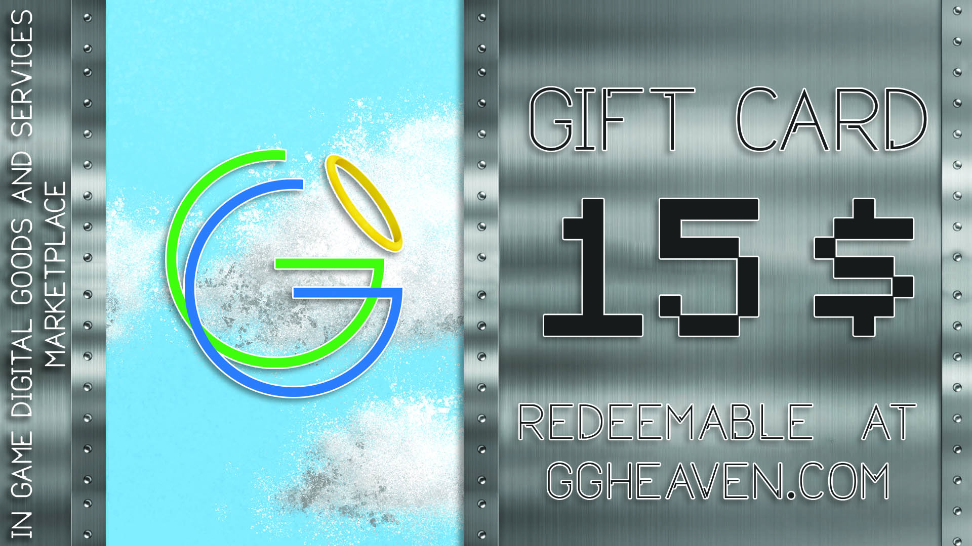 GGHeaven.com 15$ Gift Card