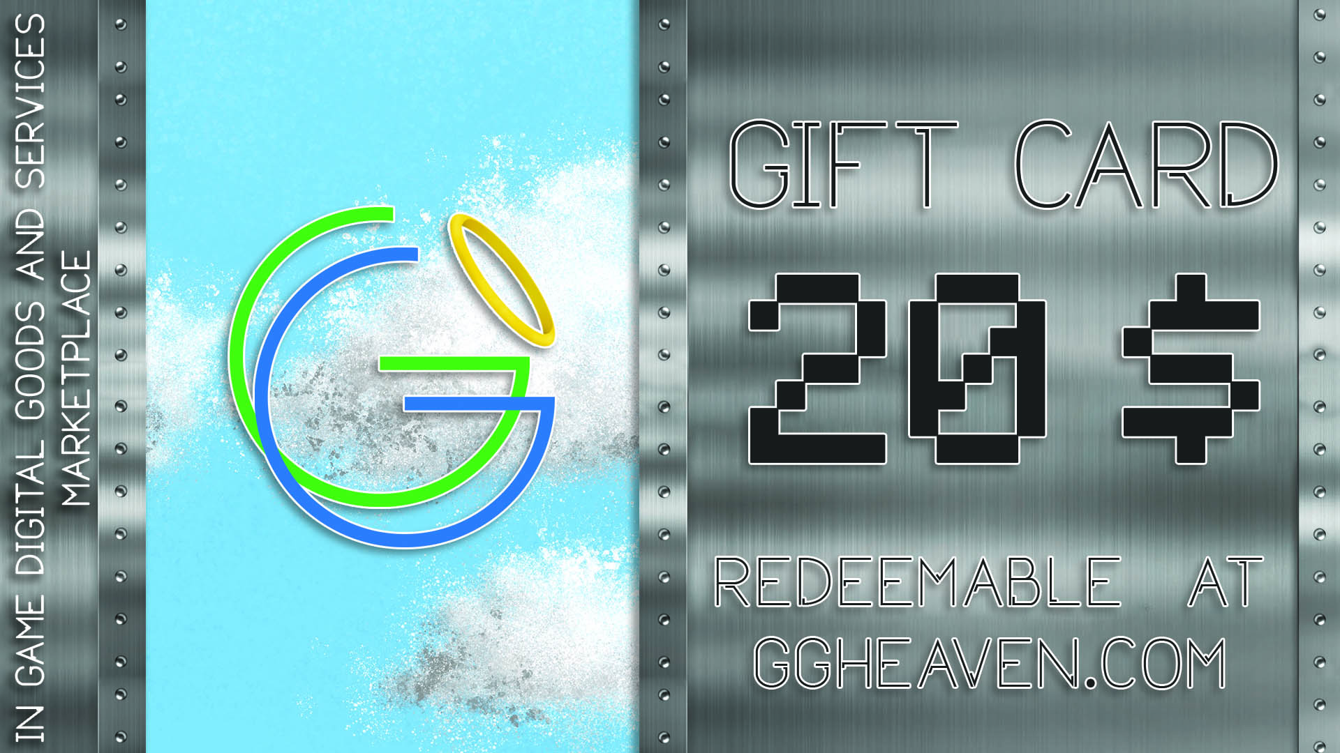 GGHeaven.com 20$ Gift Card