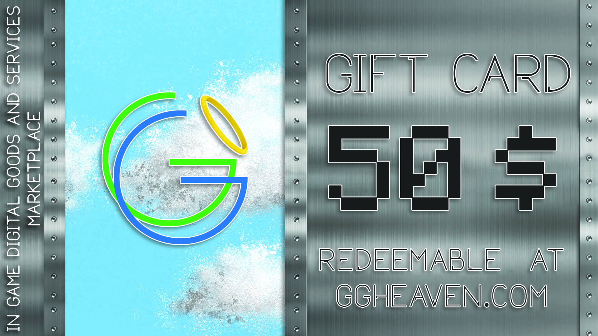 GGHeaven.com 50$ Gift Card