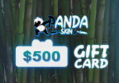 PandaSkins $500 Gift Card