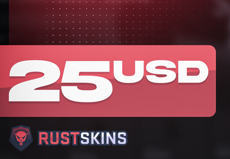 RUSTSkins $25 Balance