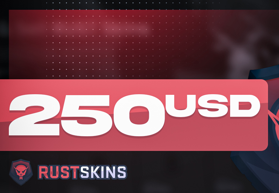 RUSTSkins $250 balance