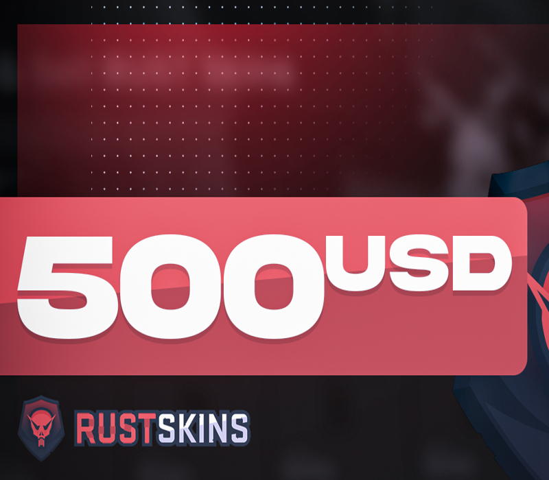 

RUSTSkins $500 balance