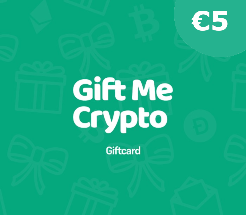 

Gift Me Crypto €5 Gift Card