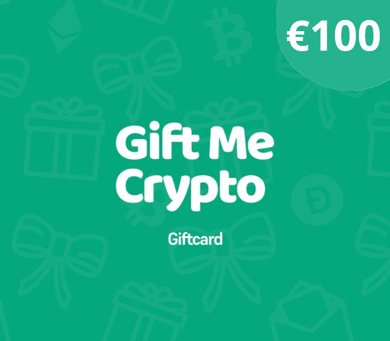 

Gift Me Crypto €100 Gift Card