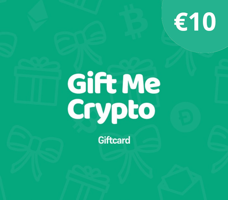 

Gift Me Crypto €10 Gift Card