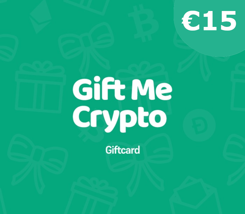 

Gift Me Crypto €15 Gift Card