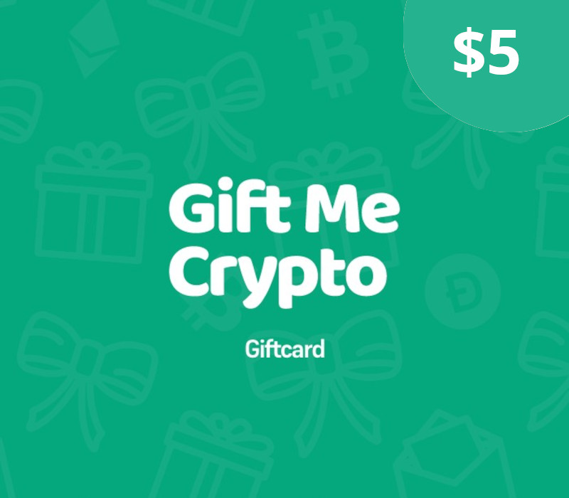 

Gift Me Crypto $5 Gift Card