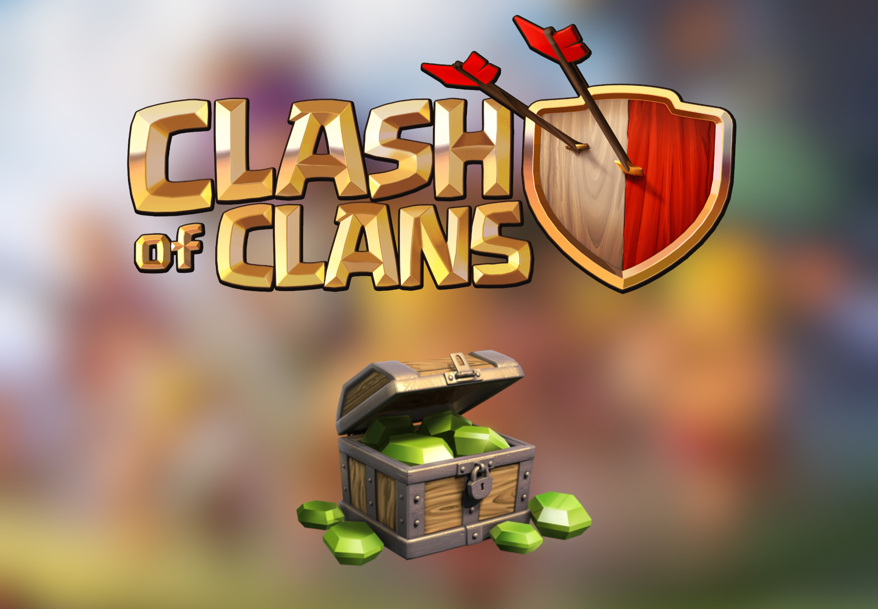 Clash of Clans - 14000 Gems + 1400 Bonus Gems Reidos Voucher