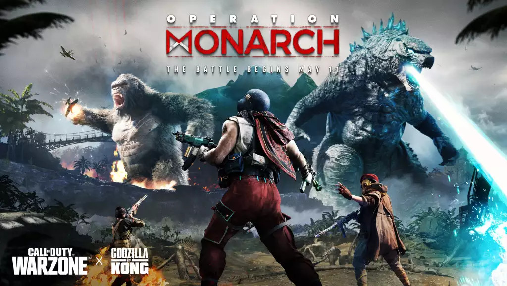 Call Of Duty: Warzone - 3 Calling Cards Godzilla Vs Kong Operation Monarch Bundle DLC PC/PS4/PS5/XBOX One/ Xbox Series X,S CD Key