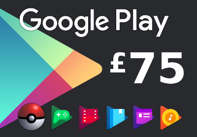 Google Play £75 UK Gift Card