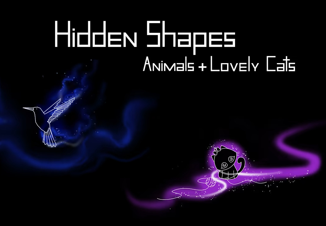 Hidden Shapes: Animals + Lovely Cats EU PS4 CD Key