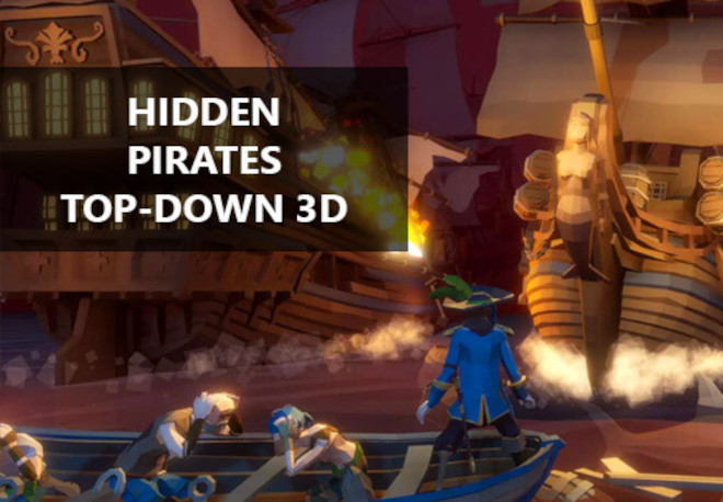 Hidden Pirates Top-Down 3D PC Steam CD Key screenshot 1