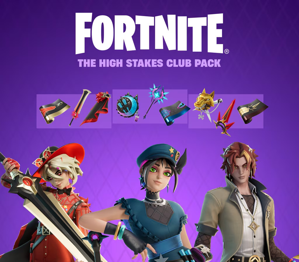 Fortnite - The High Stakes Club Pack DLC EU XBOX One / Xbox Series X|S