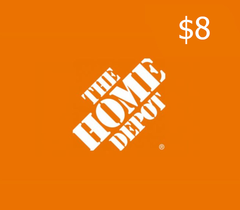 The Home Depot $8 Gift Card US