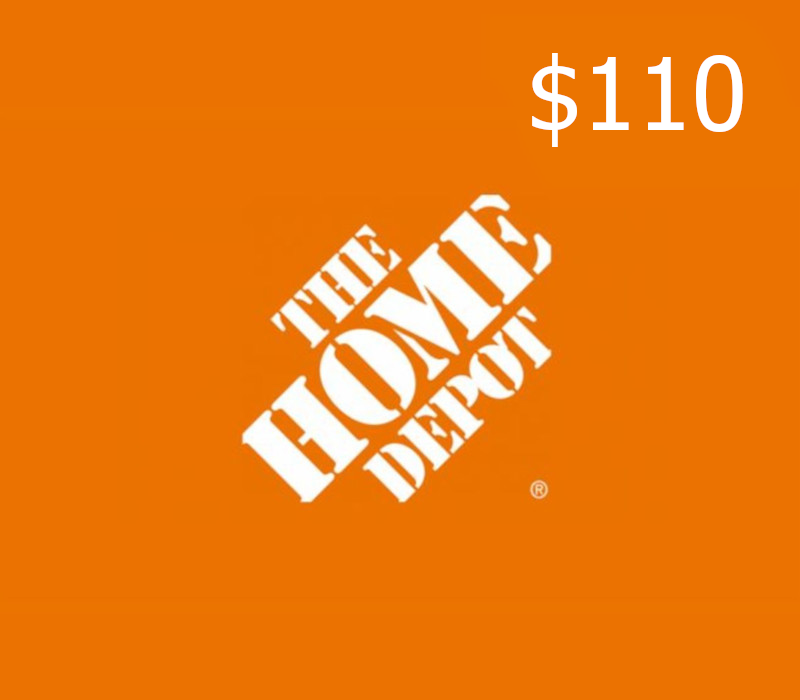 The Home Depot $110 Gift Card US