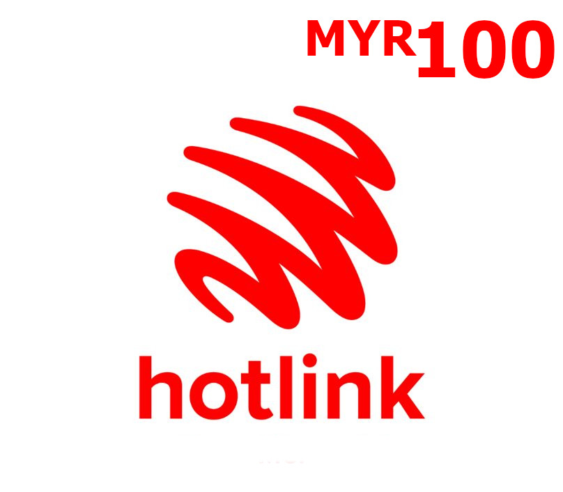 Hotlink 100 MYR Mobile Gift Card MY