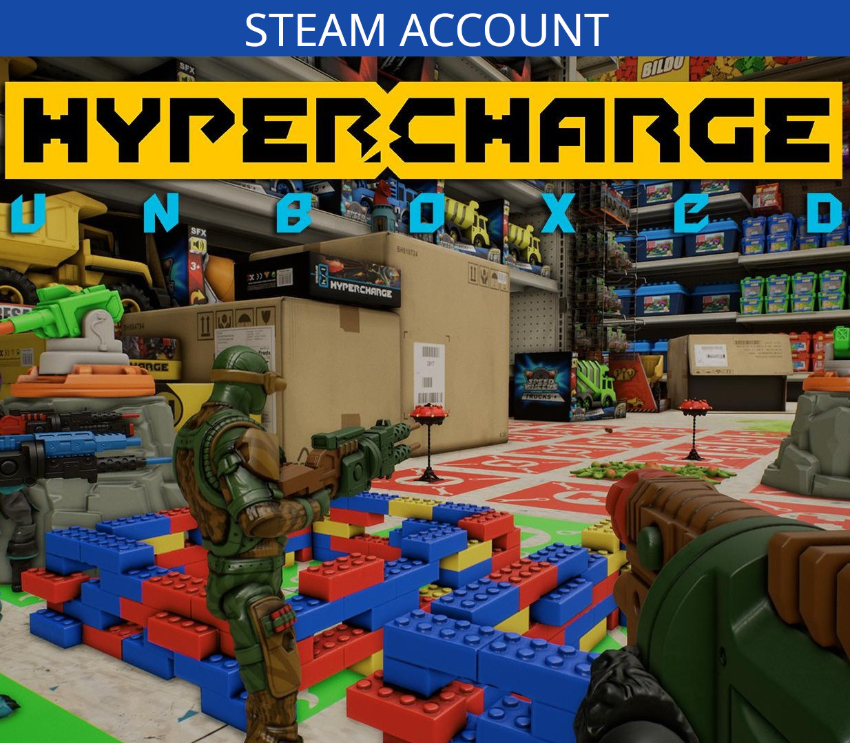 HYPERCHARGE: Unboxed PC Steam Account