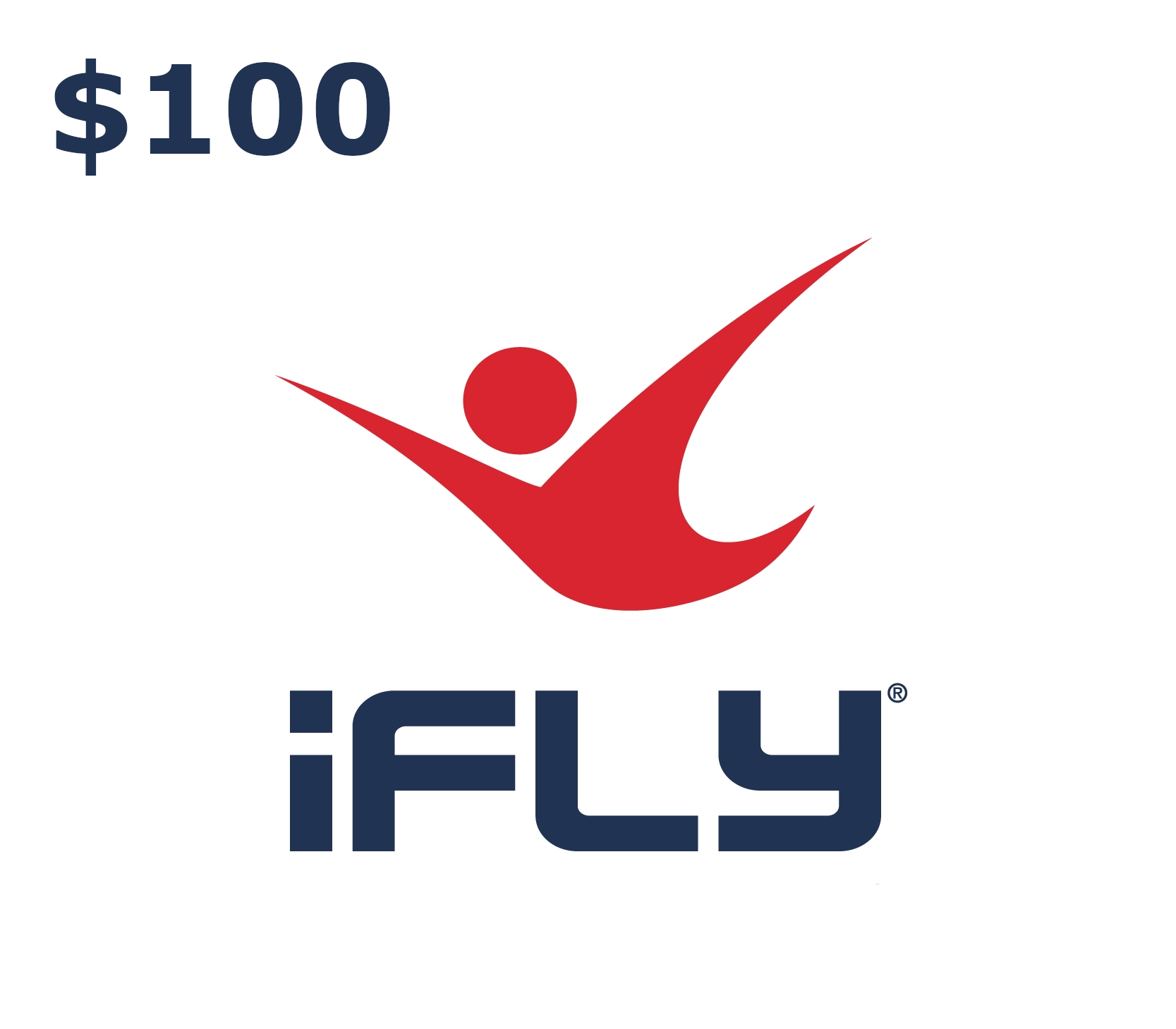 iFLY $100 Gift Card US