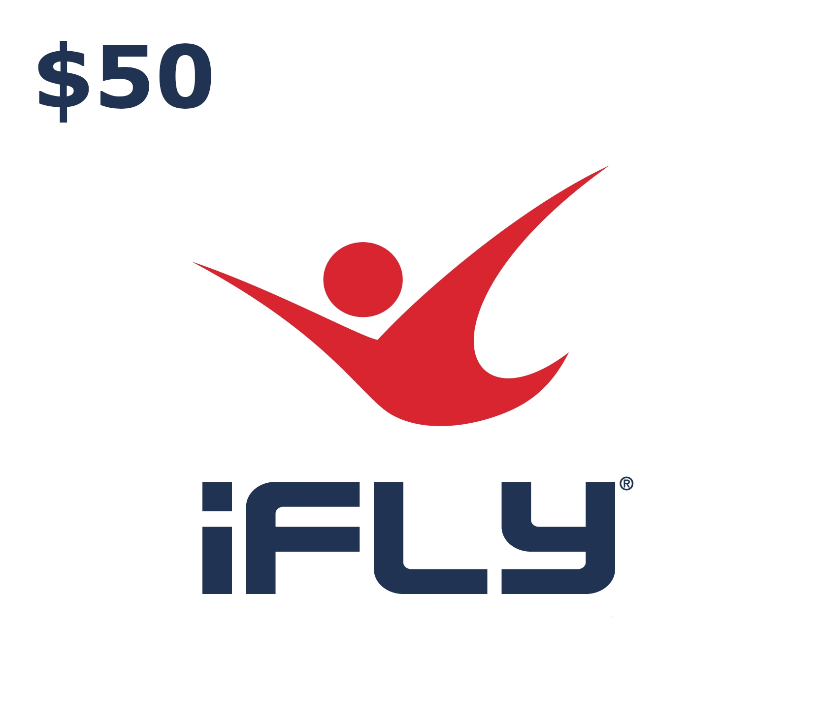 iFLY $50 Gift Card US