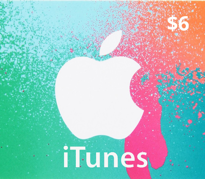 

iTunes $6 US Card