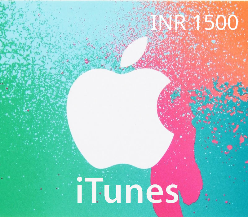 

iTunes ₹1500 IN Card