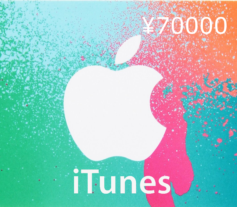 

iTunes ￥70000 JP Card