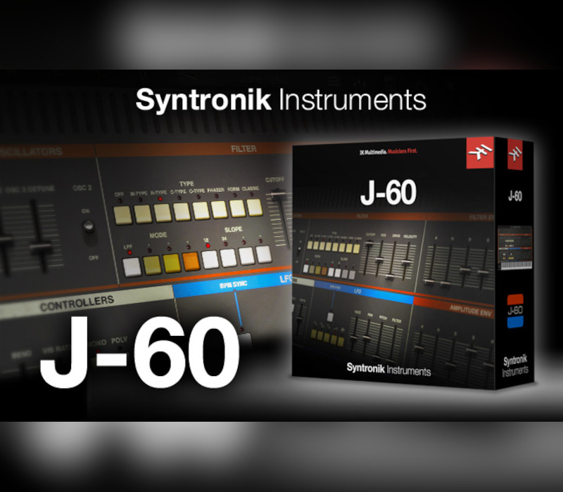 

IK Multimedia Syntronik J-60 PC/MAC CD Key