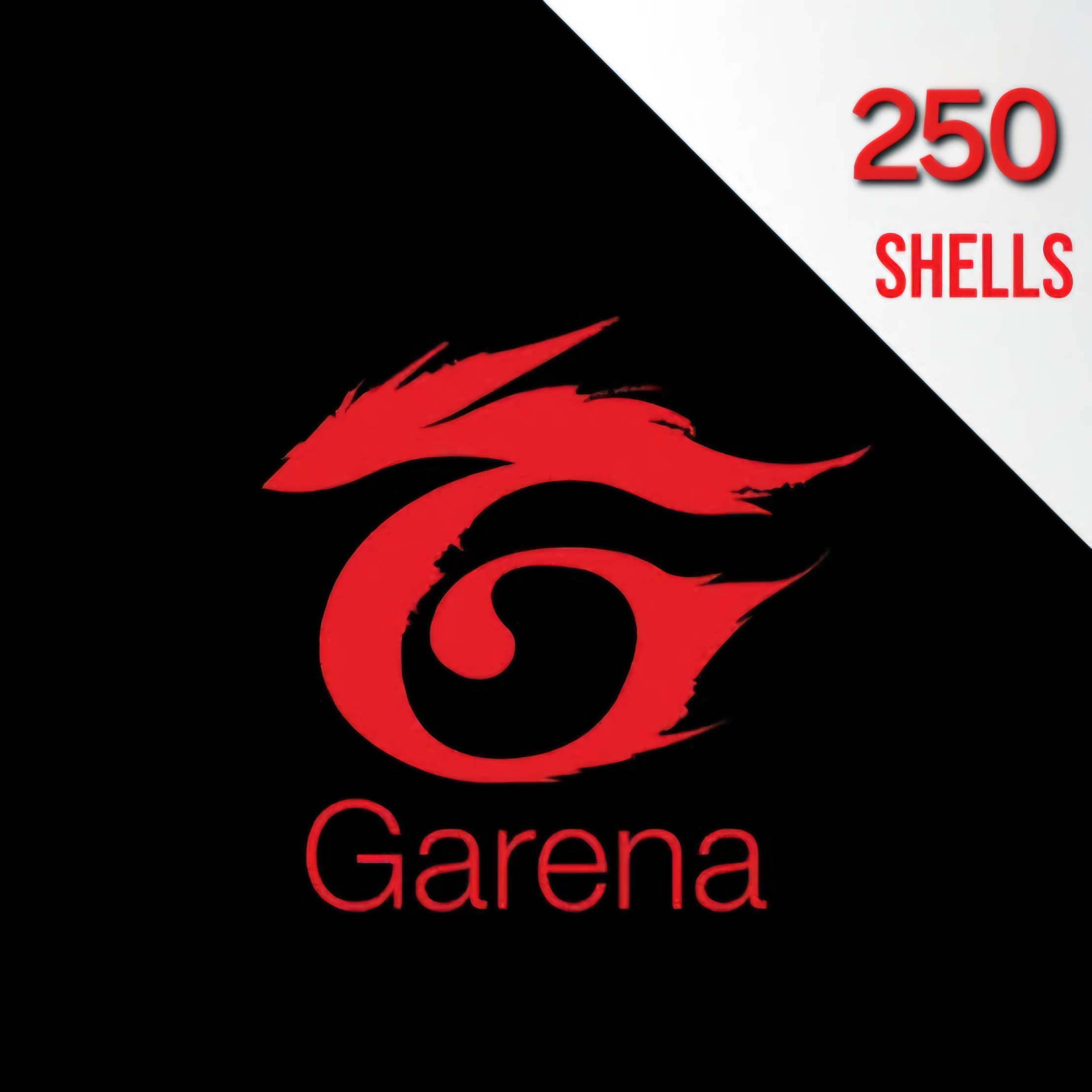 

Garena 250 Shells Gift Card SG