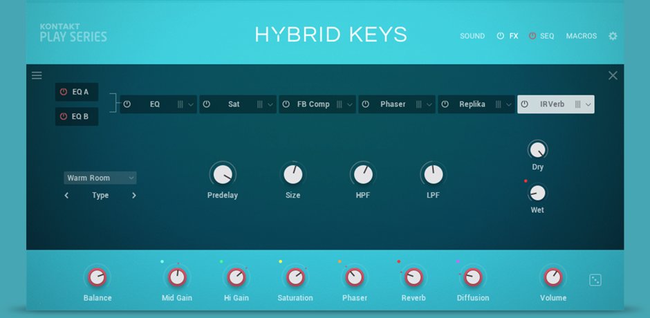 Native Instruments Hybrid Keys PC/MAC CD Key