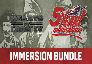 Hearts Of Iron IV: Immersion Bundle Steam CD Key
