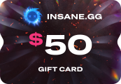 Insane.gg Gift Card $50 Code