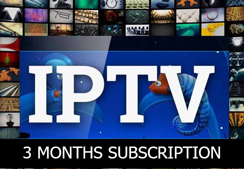 IP TV - 3 Month Subscription Account