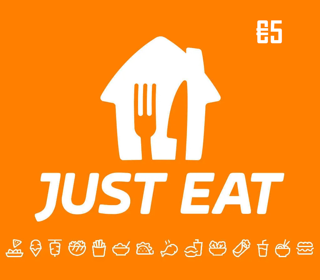 

Just Eat €5 Gift Card NL