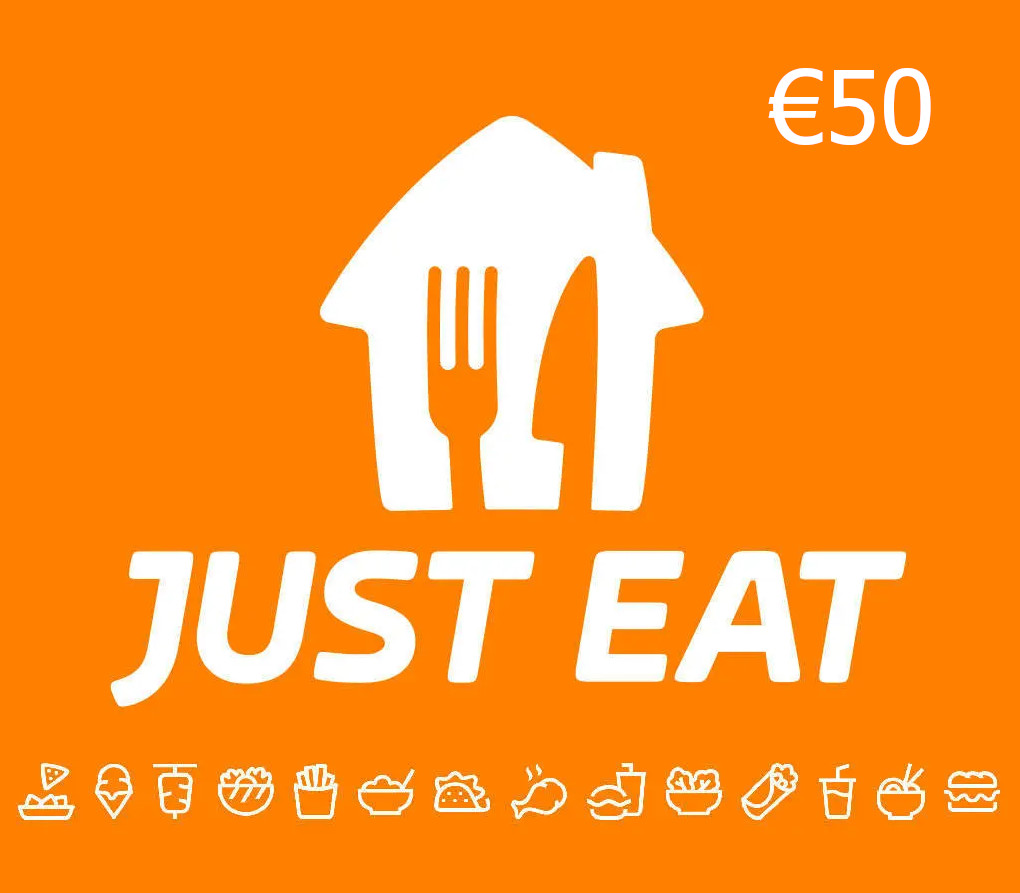

Just Eat €50 Gift Card NL