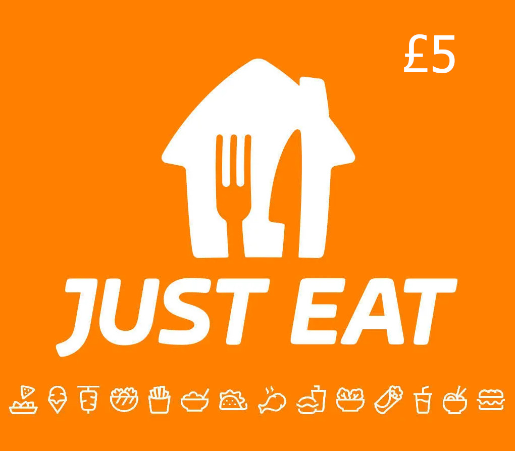 Just Eat £5 Gift Card UK