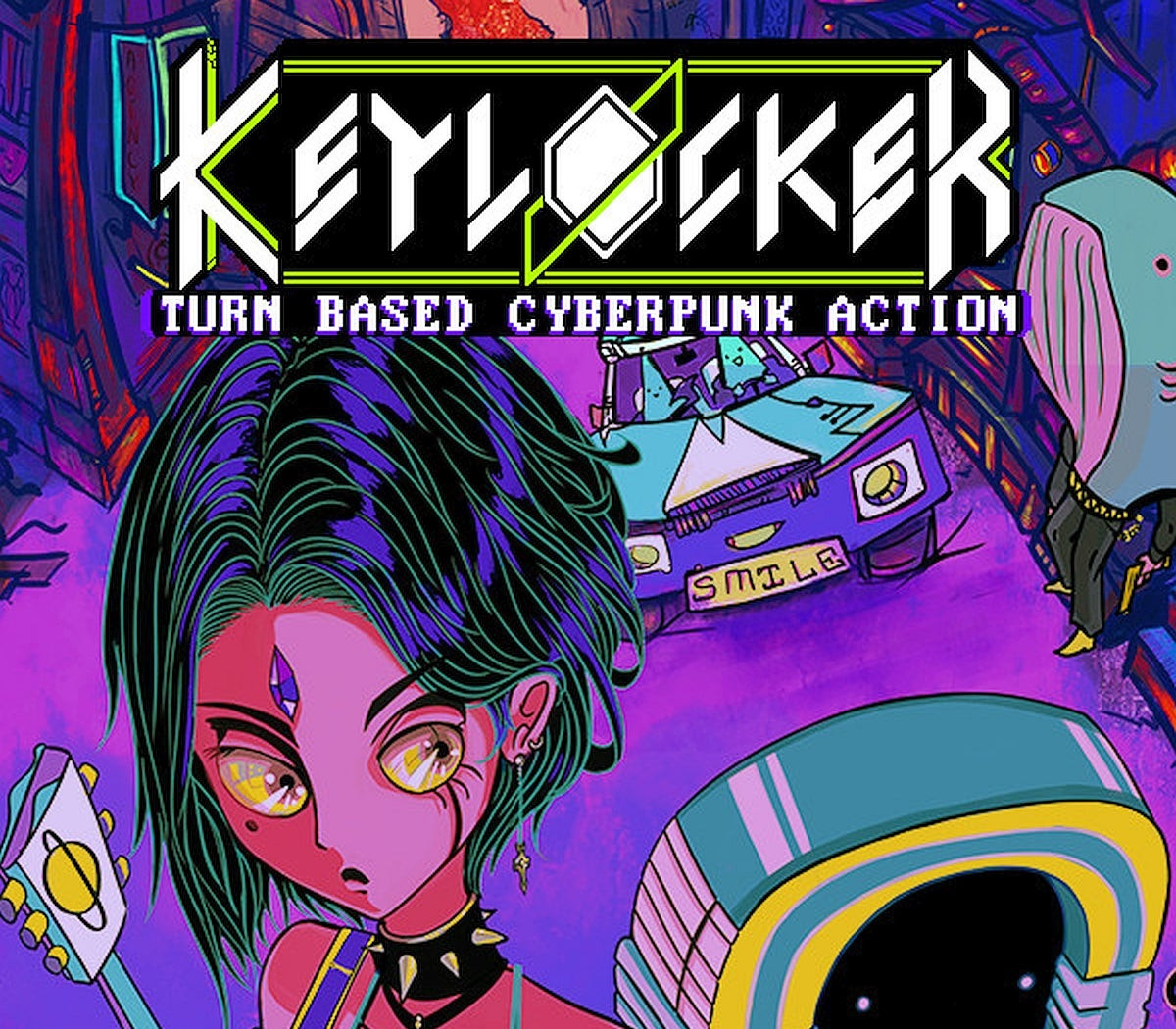 Keylocker | Turn Based Cyberpunk Action PC Steam