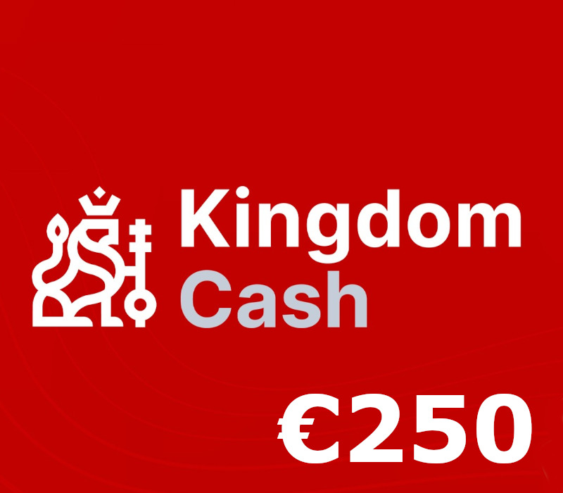 

Kingdom Cash €250 Gift Card