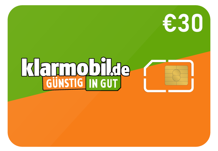Klarmobil €30 Gift Card DE