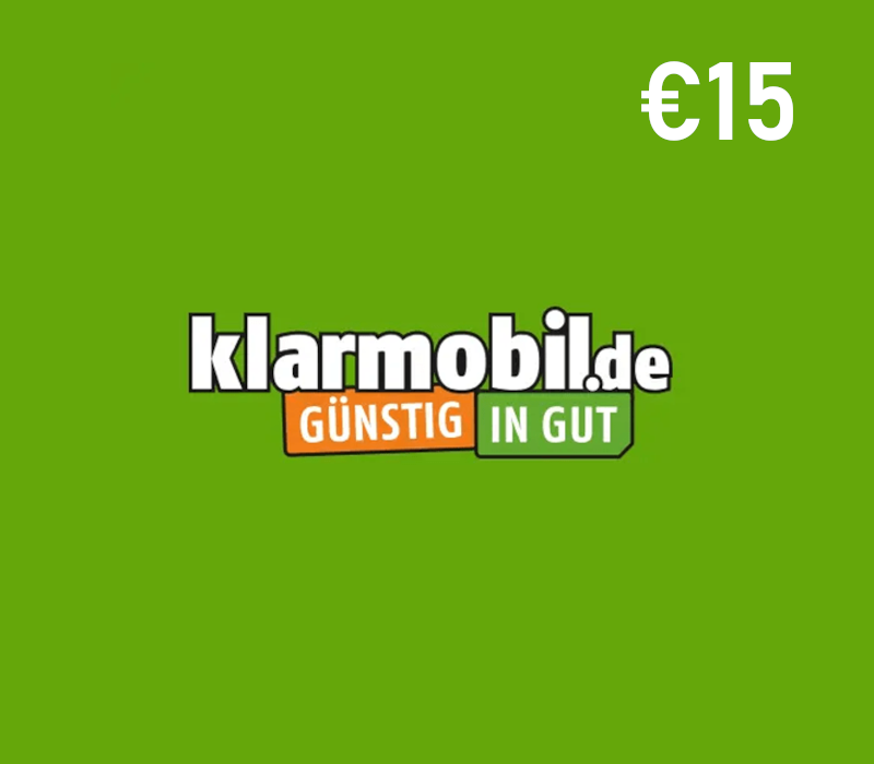 

Klarmobil €15 Gift Card DE