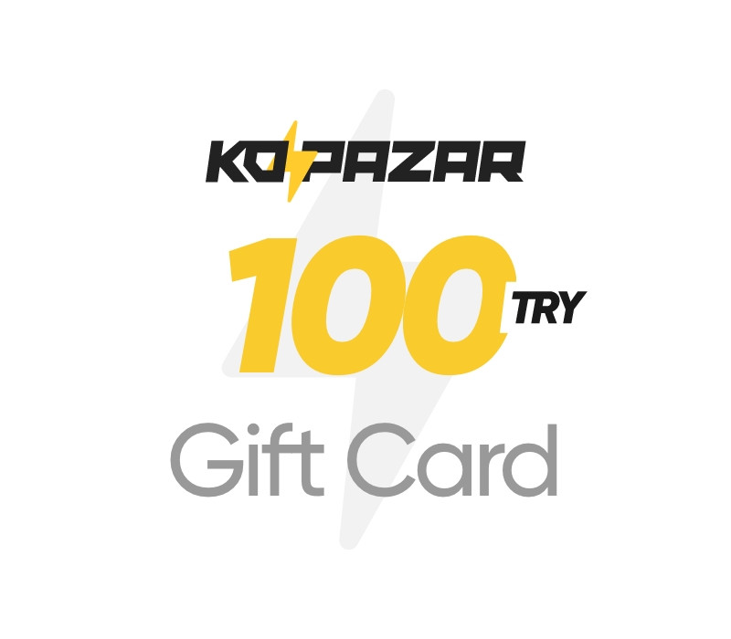 

Kopazar 100 TRY Gift Card