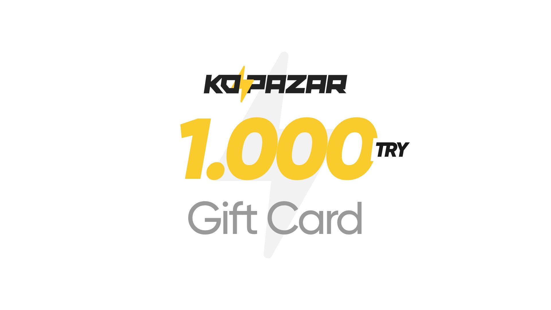 Kopazar 1000 TRY Gift Card