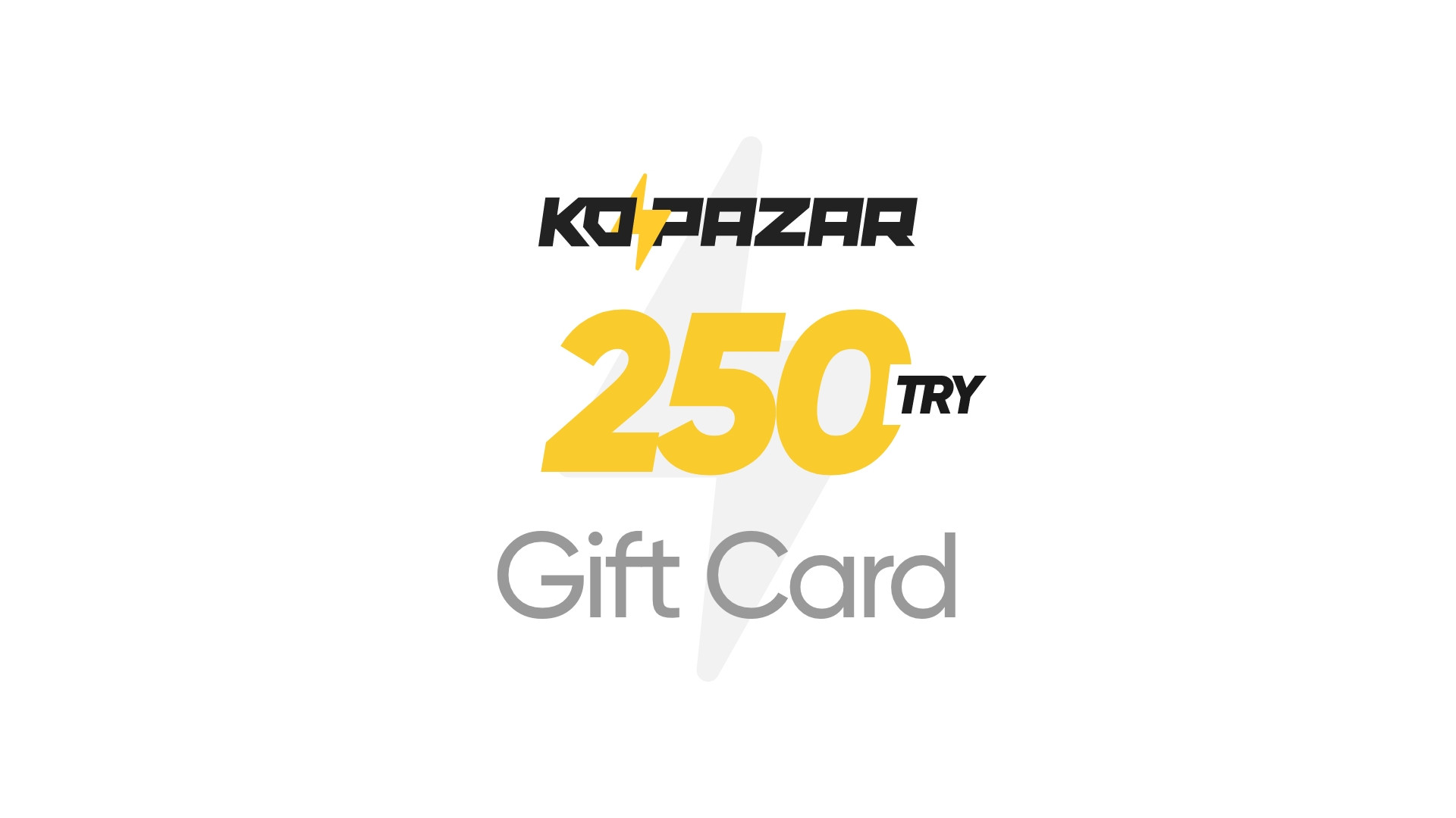 Kopazar 250 TRY Gift Card
