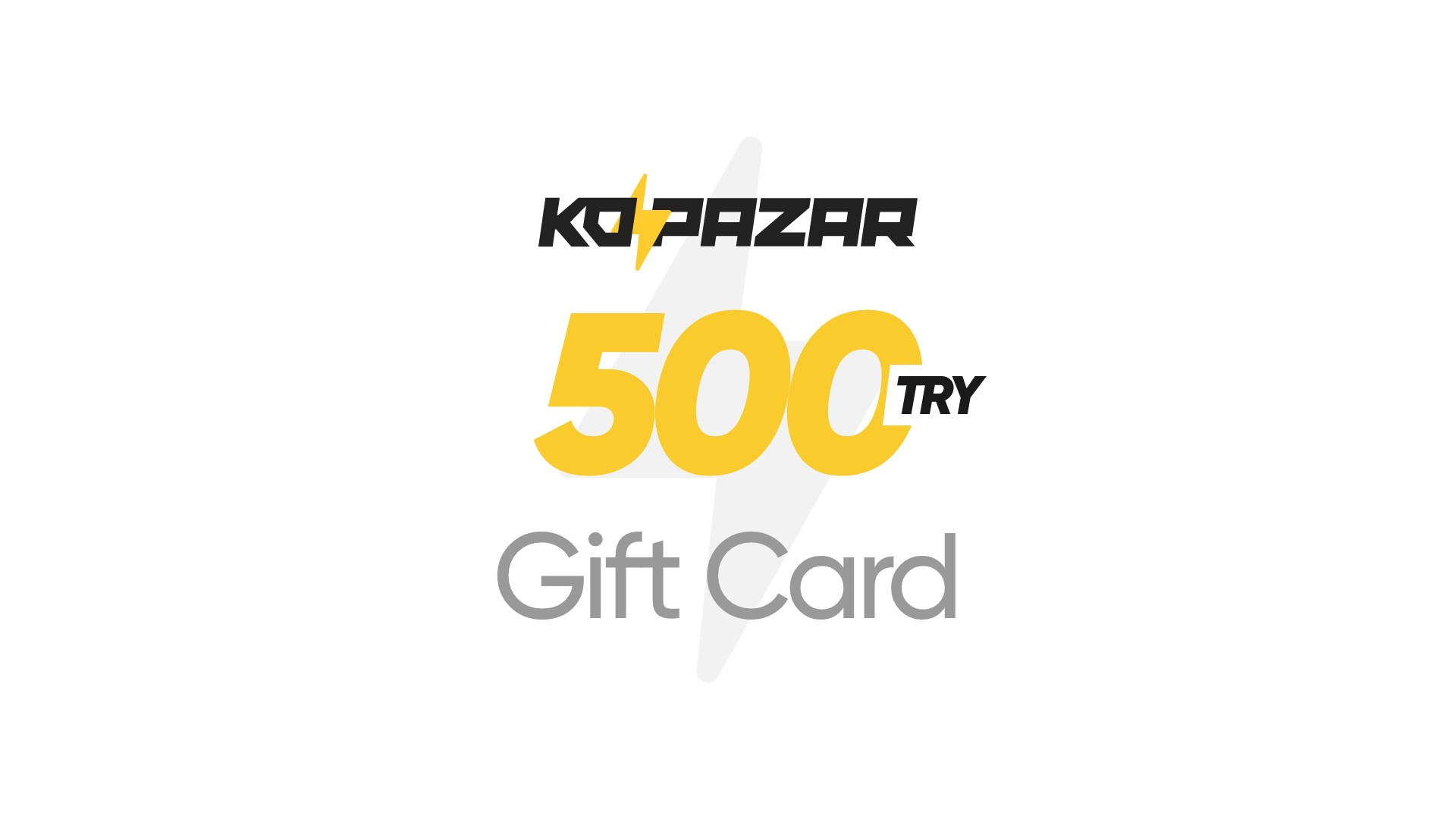 Kopazar 500 TRY Gift Card