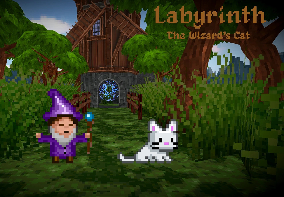 Labyrinth: The Wizard's Cat PC Steam CD Key screenshot 1
