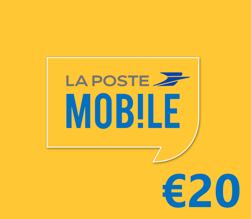 

La Poste Mobile €20 Gift Card FR