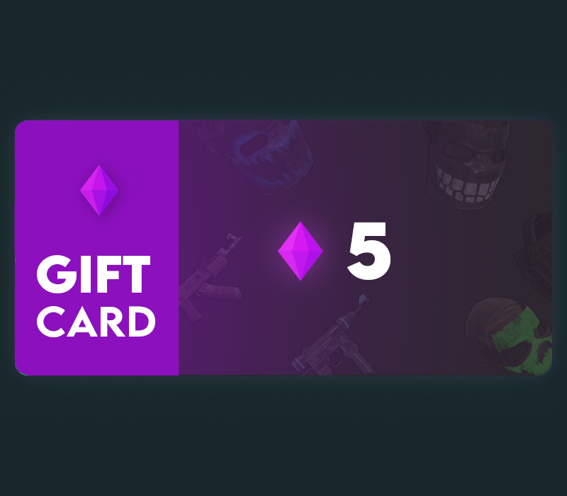 

Rust Clash 5 Gem Gift Card