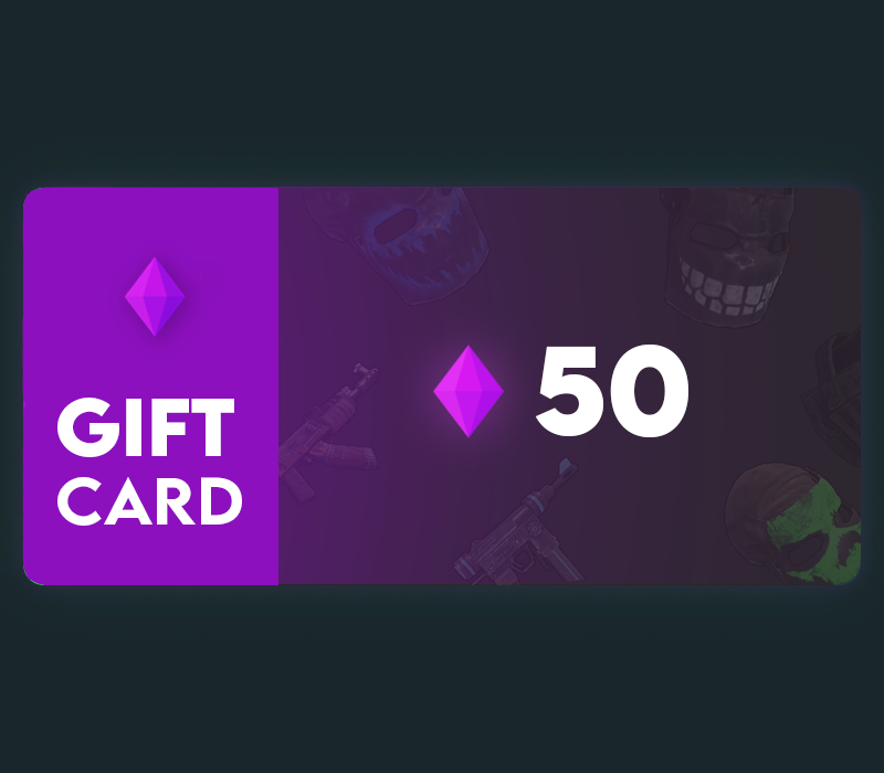 

Rust Clash 50 Gem Gift Card